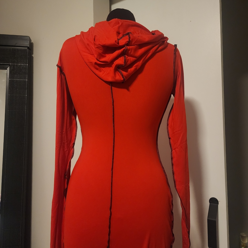 Cute and Comfy Red Maxi Dress